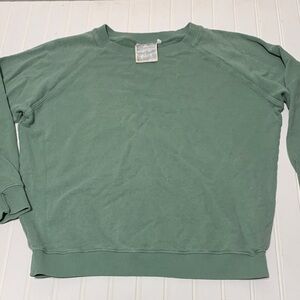 Jungmaven Crewneck Sweatshirt in Sage Green